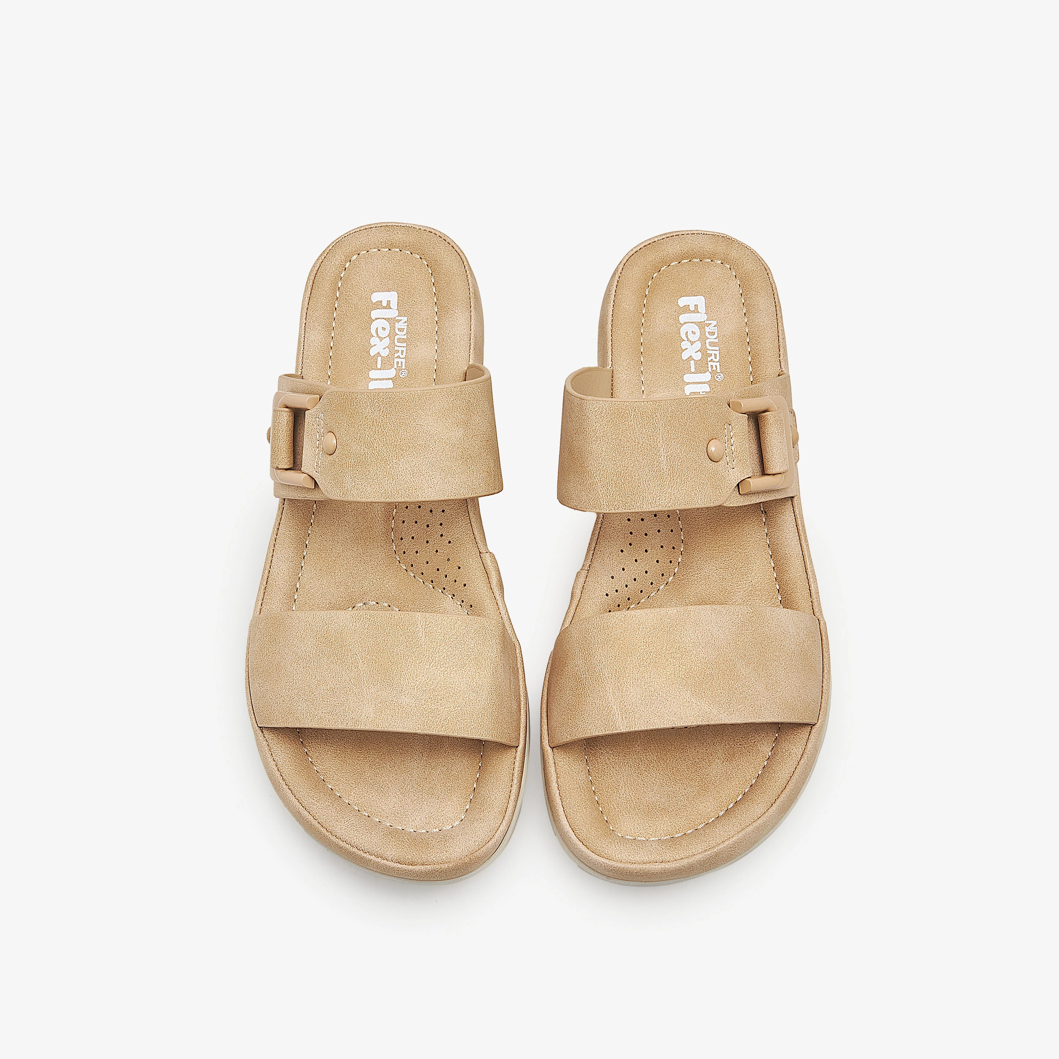 Cushioned Slippers with Straps Chicken Leg Slippers