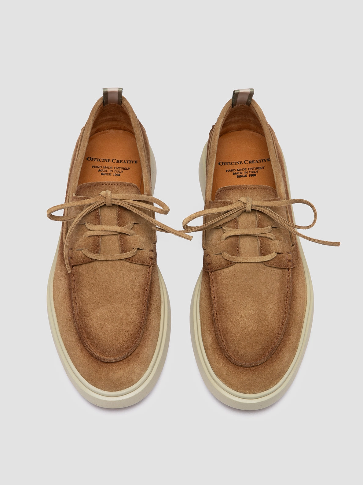 Sam Edelman Espadrille Loafers BONES 013 - Camel Suede Boat Shoes