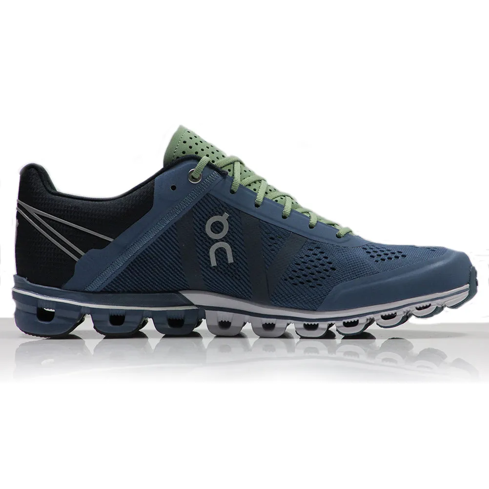 On Cloudflow Men's Running Shoe - Lake/Fern Best Shoes To Run Half Marathon