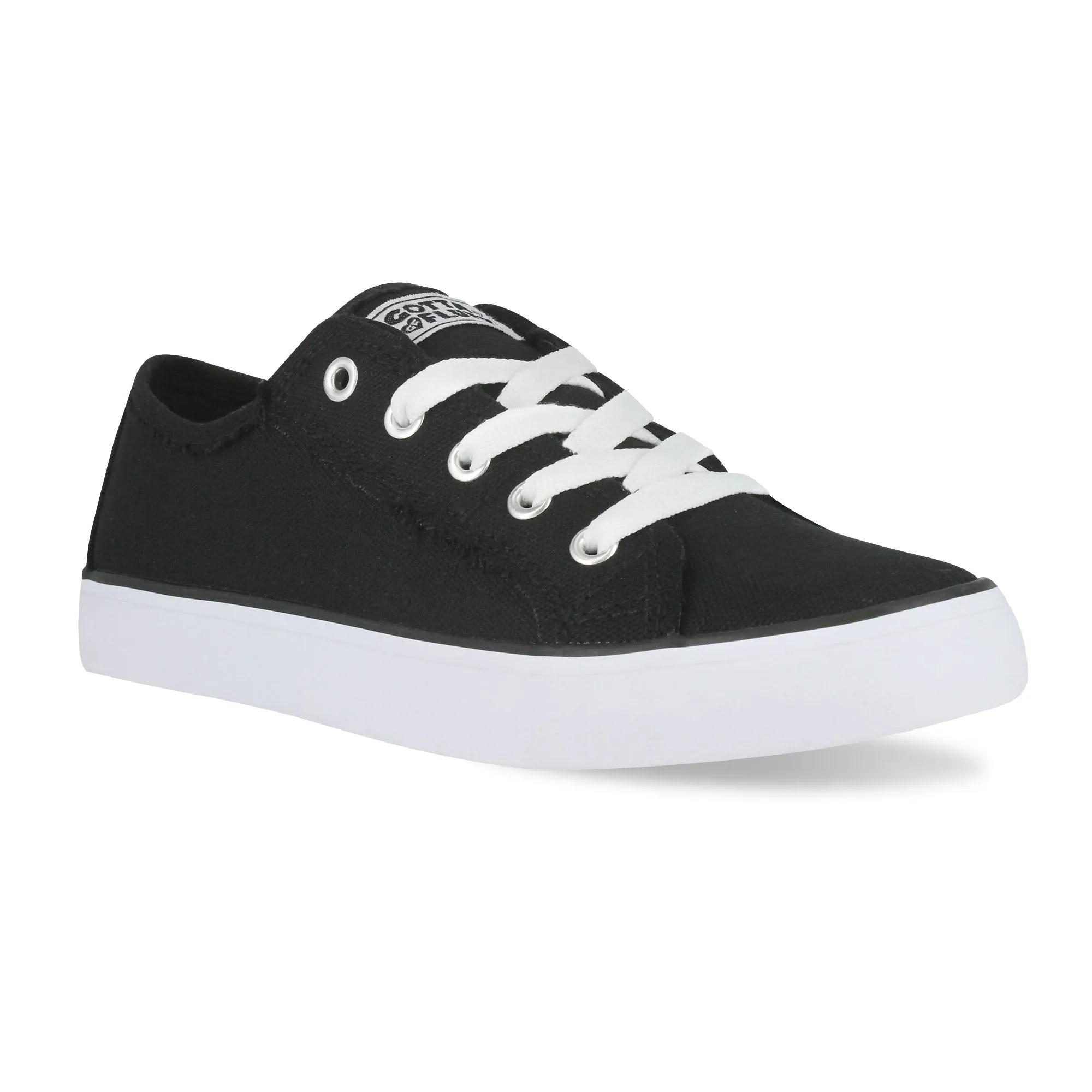 Gotta Flurt Women's Classic II Black Canvas Low-Top Sneaker Dress Shoes That Feel Like Sneakers