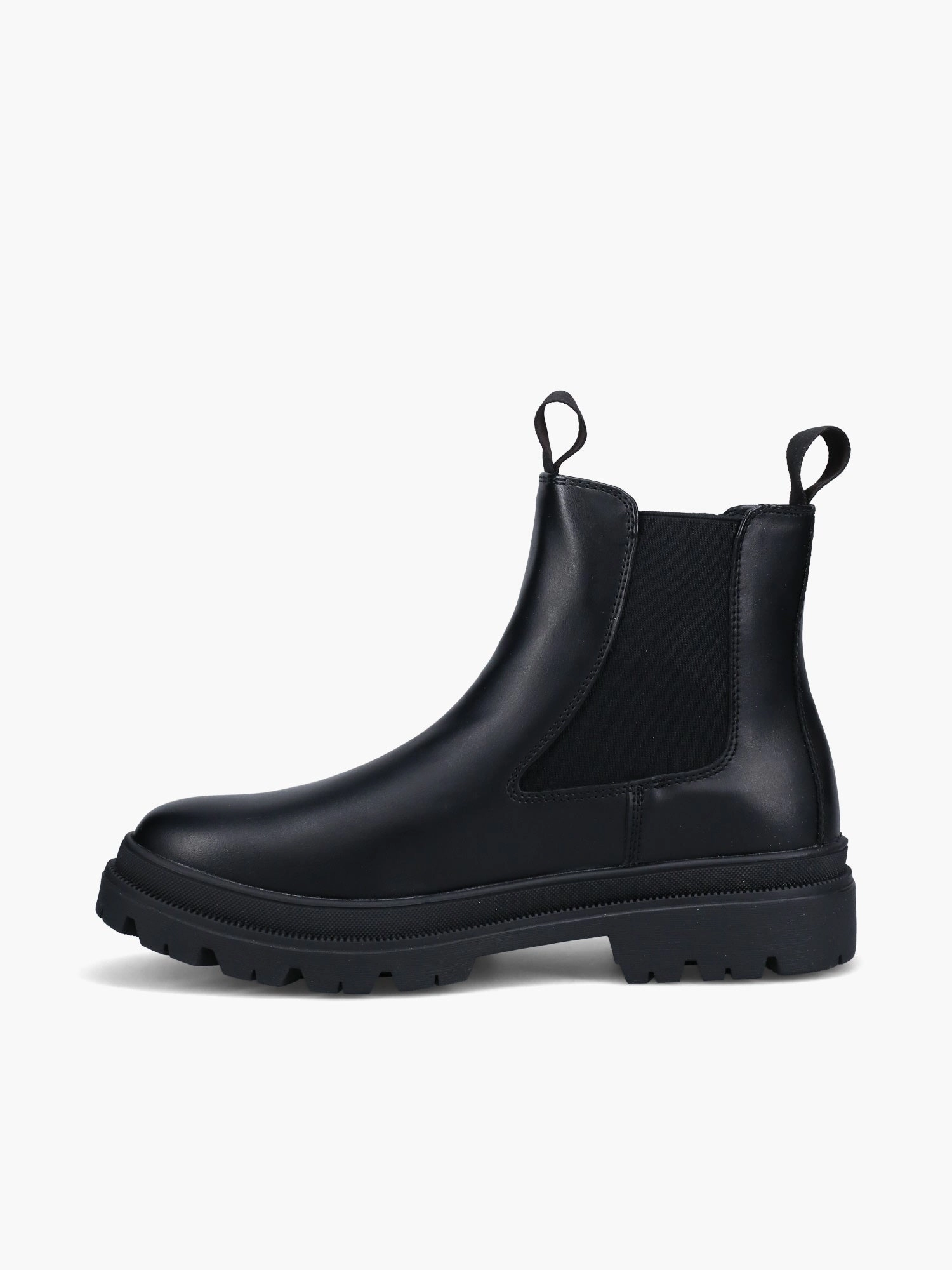 Marcus Black Eco Leather Boots Soccer