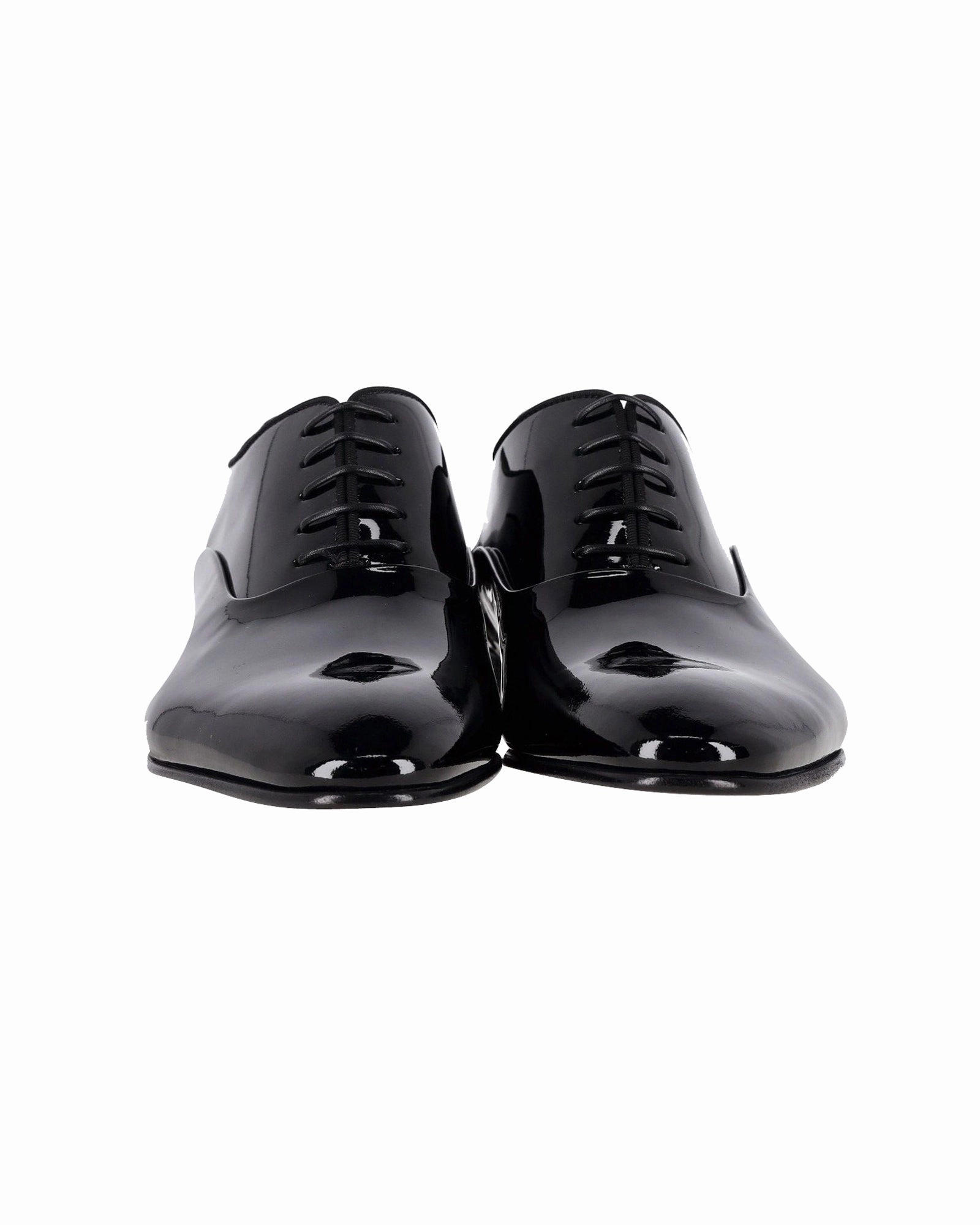 Hologram Oxfords Boss Oxford Shoes in Black Patent Leather