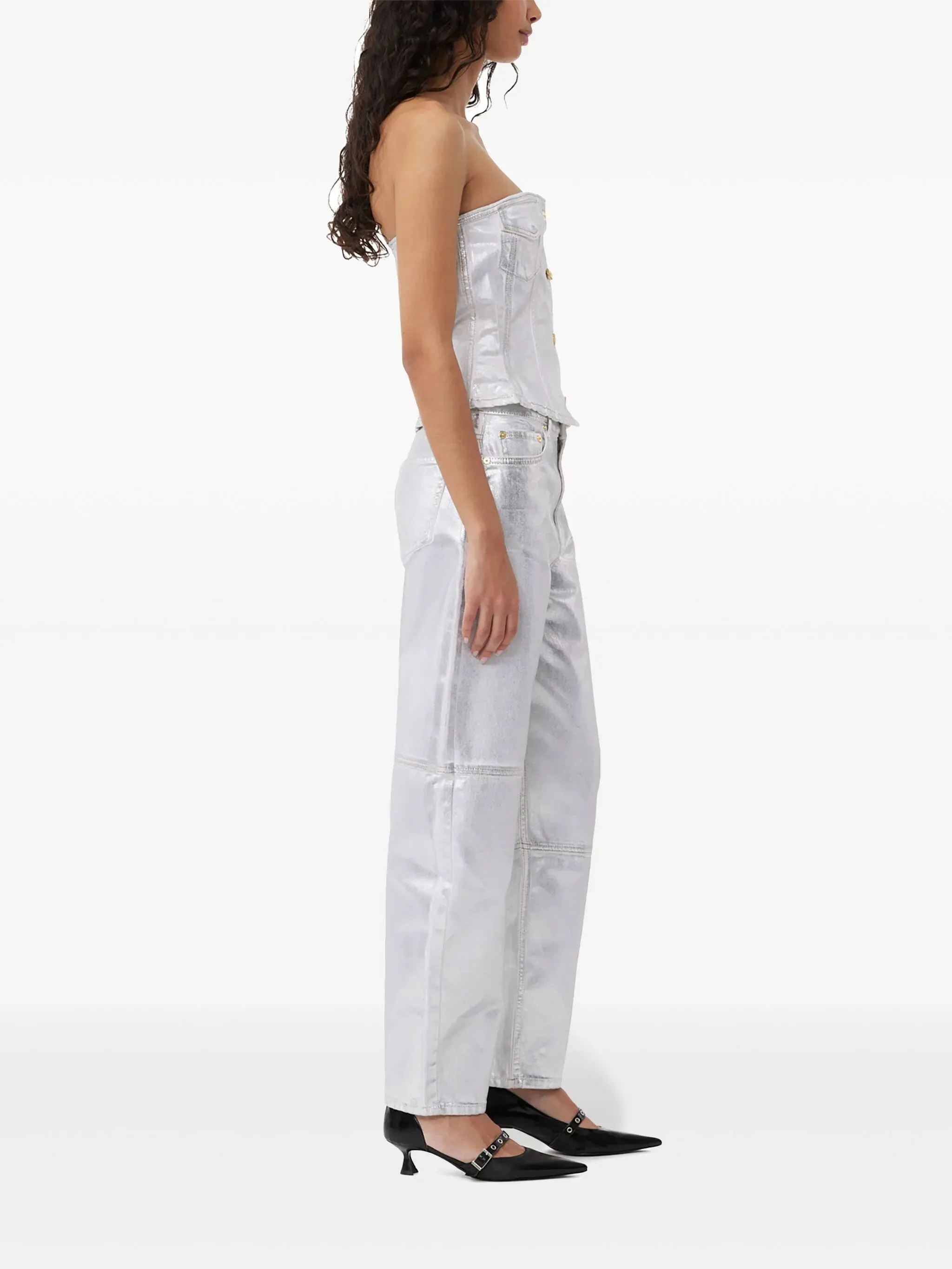 bow-detail slingback ballerina shoes Best Running Shoe For With Flat Feet