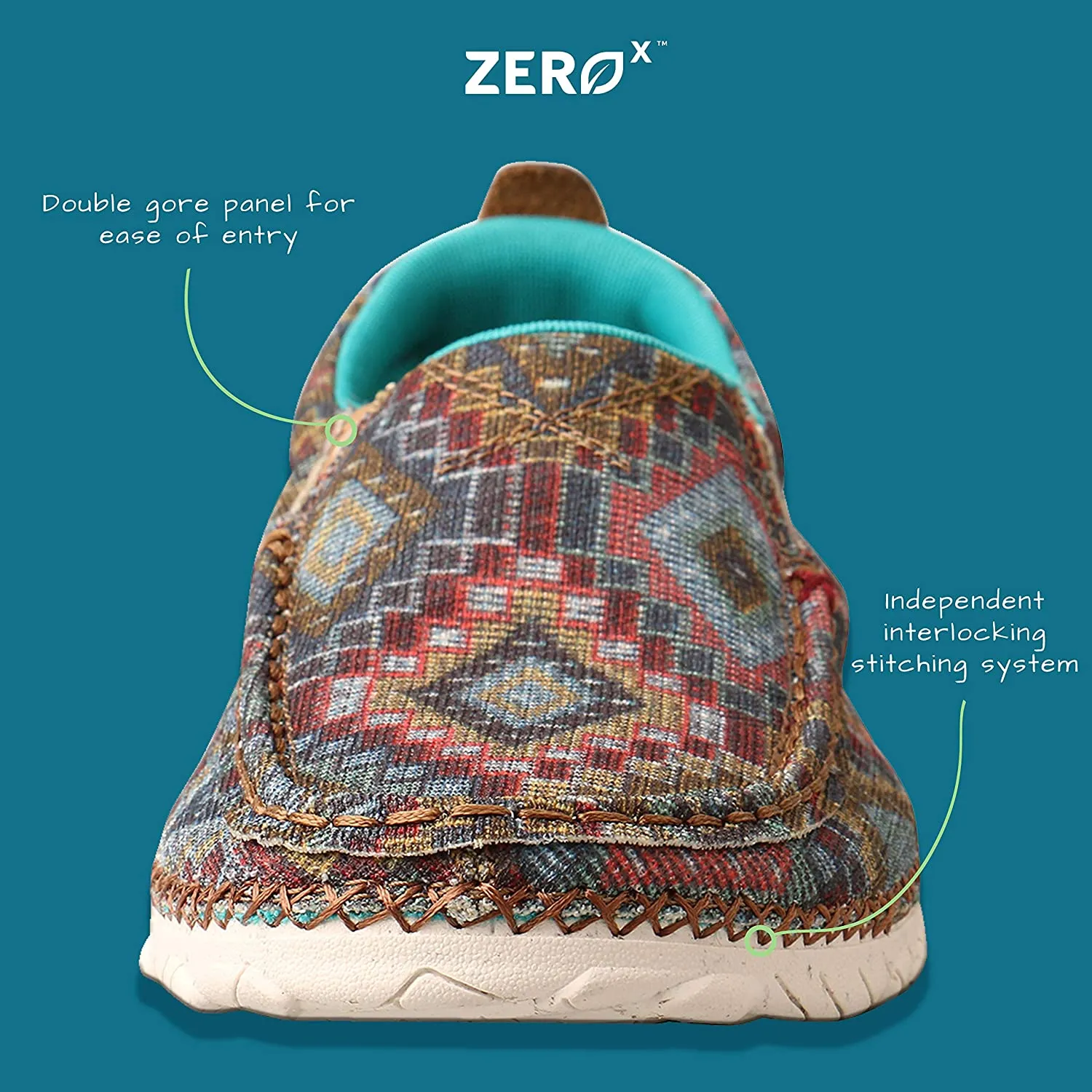 Wide Shoes Loafers Twisted X Women's Slip-On Zero-X Loafers - Casual Flat Loafer Shoes for Women - Slip-On Loafers Handcrafted from Sustainable and Durable Material