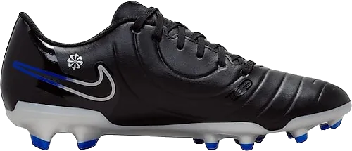 Nike Men's Tiempo Legend 10 Club Soccer Shoes - Black / Chrome / Hyper Royal Nike Basketball Shoes Scottie Pippen