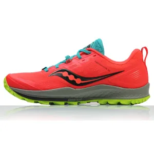 Best Running Shoes For Runners Saucony Peregrine 10 Men's Trail Shoe - Red Mutant