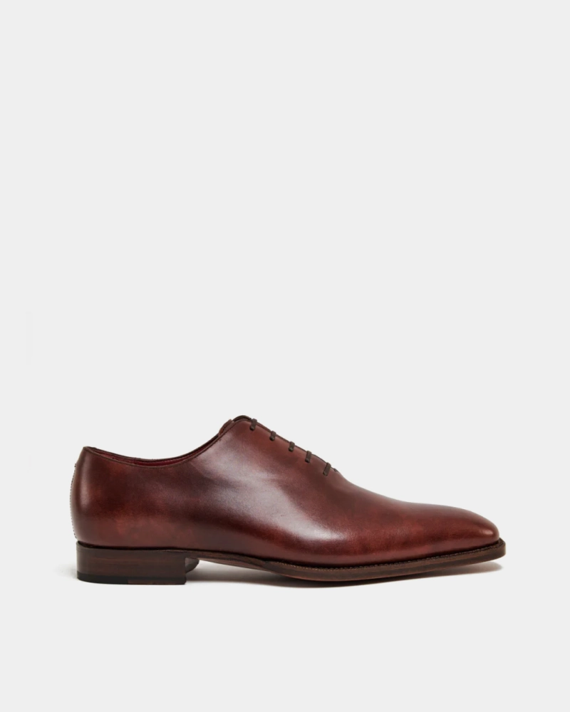 High Oxfords Museum Cognac Wholecut Oxford Dress Shoe