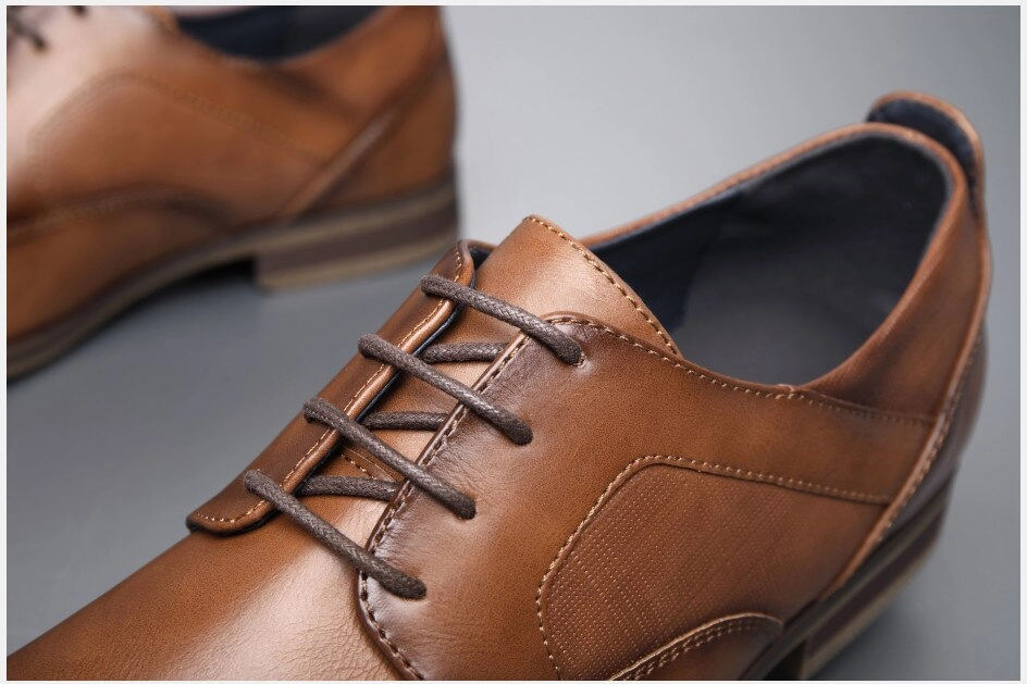 Best Casual Oxfords West Louis Luxury Business-Men Leather Elegant Shoes