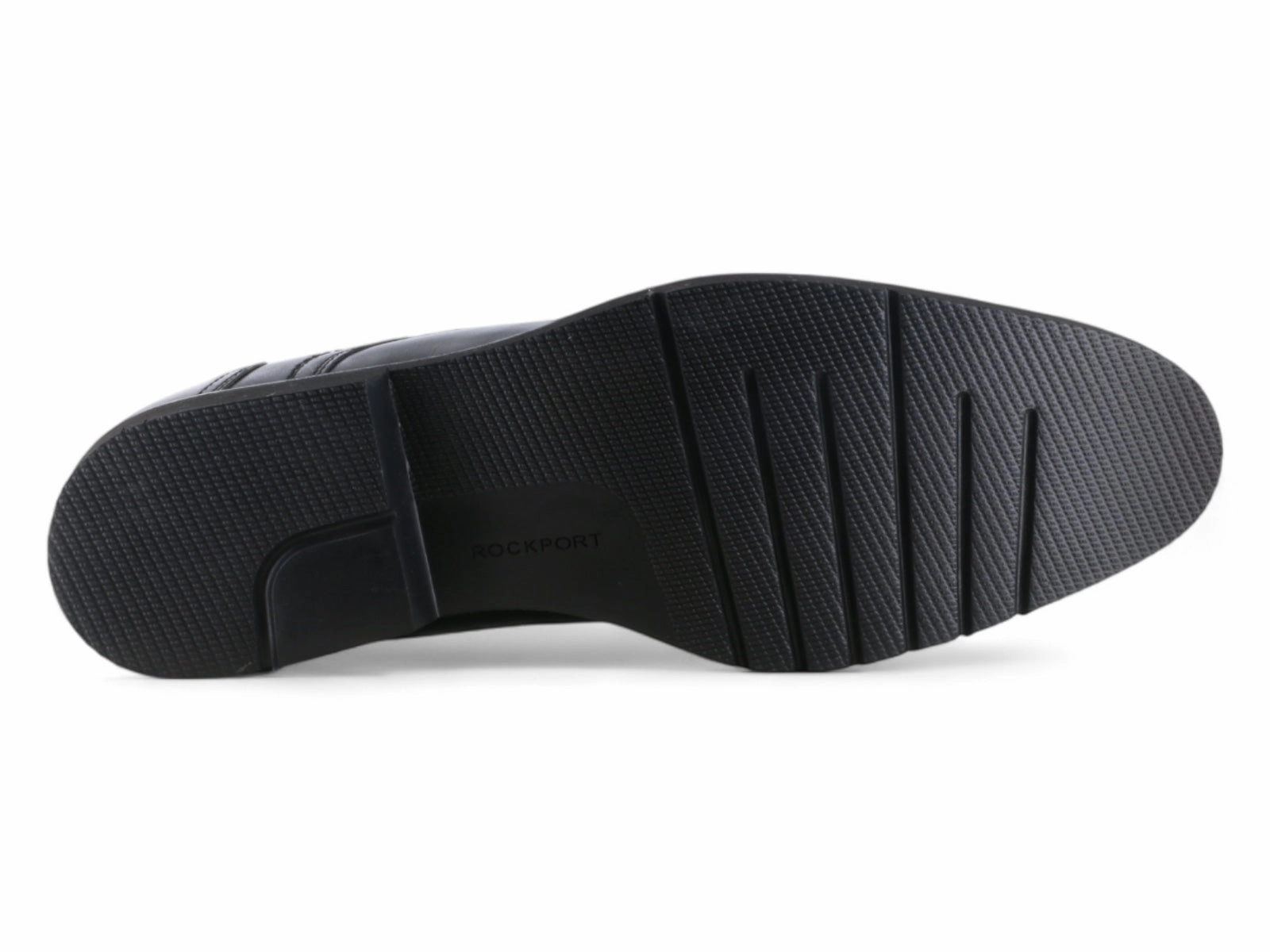 Rockport Findlay Cap Toe Oxford Black T Strap Oxfords