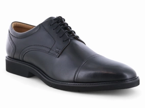 Parties-mate Oxford Rockport Findlay Cap Toe Oxford Black