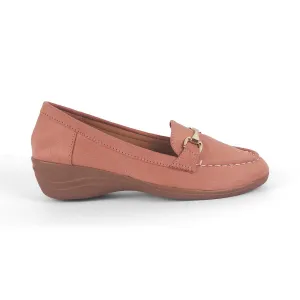 Paw Loafers Tresmode Lucia Pink Women's Casual Wedge Loafers