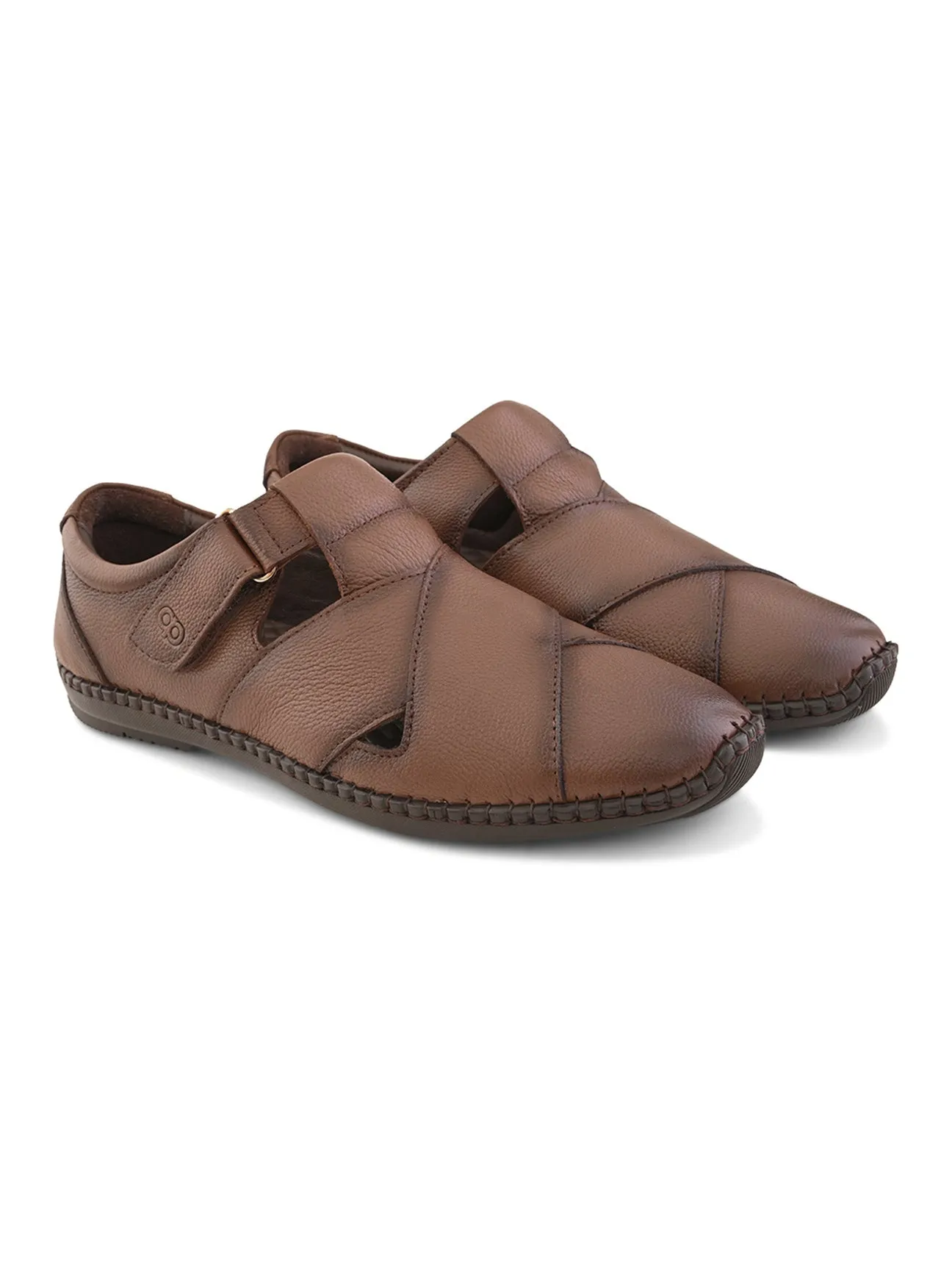 Earth Origins Sandals Monarch Leather Cushioned Sandals