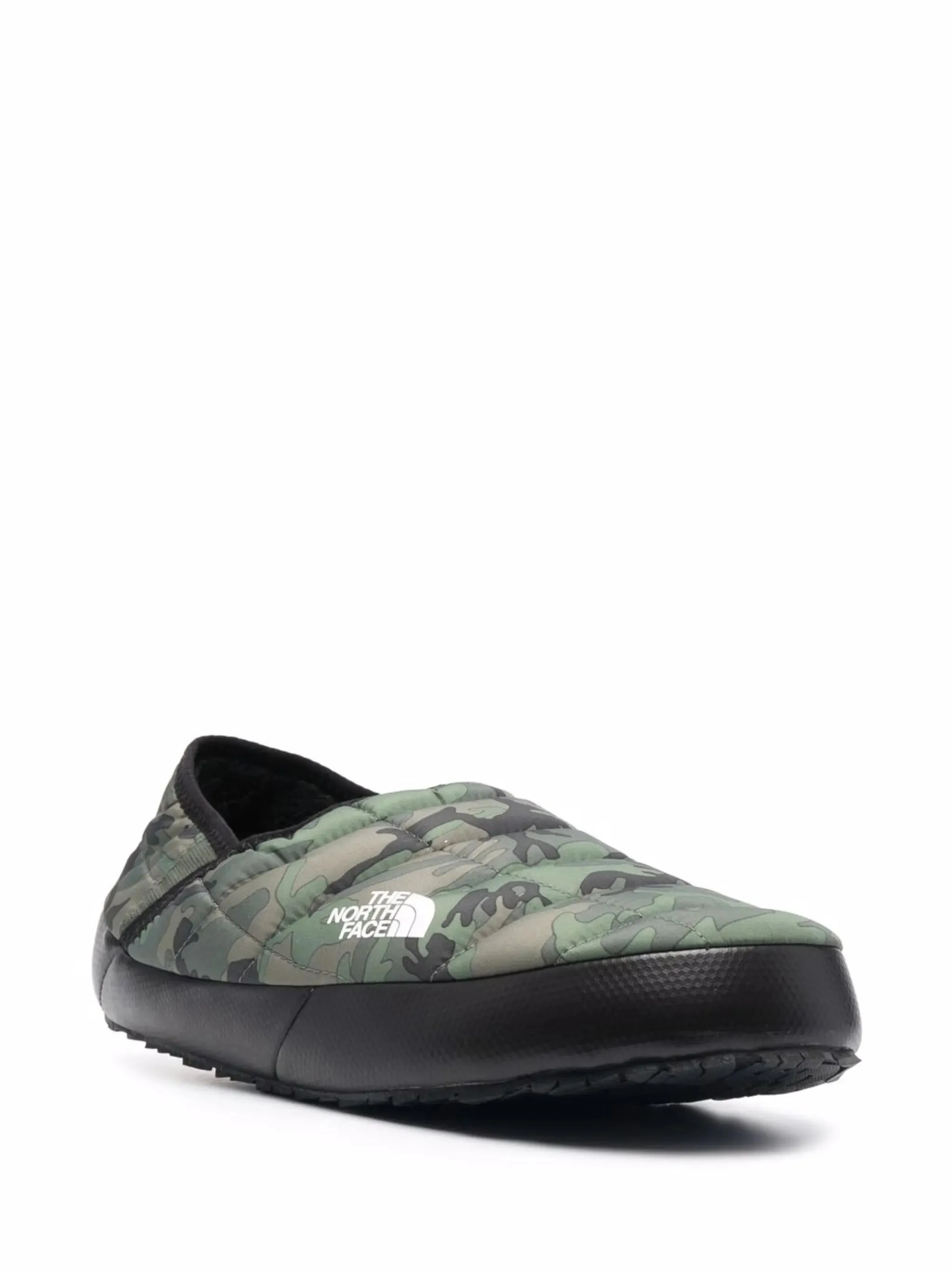 Fat Face Slippers camouflage-print padded slippers