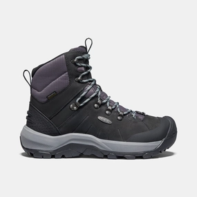 Rick Owens Combat Boots Revel IV Mid Polar Black/Harbor Grey