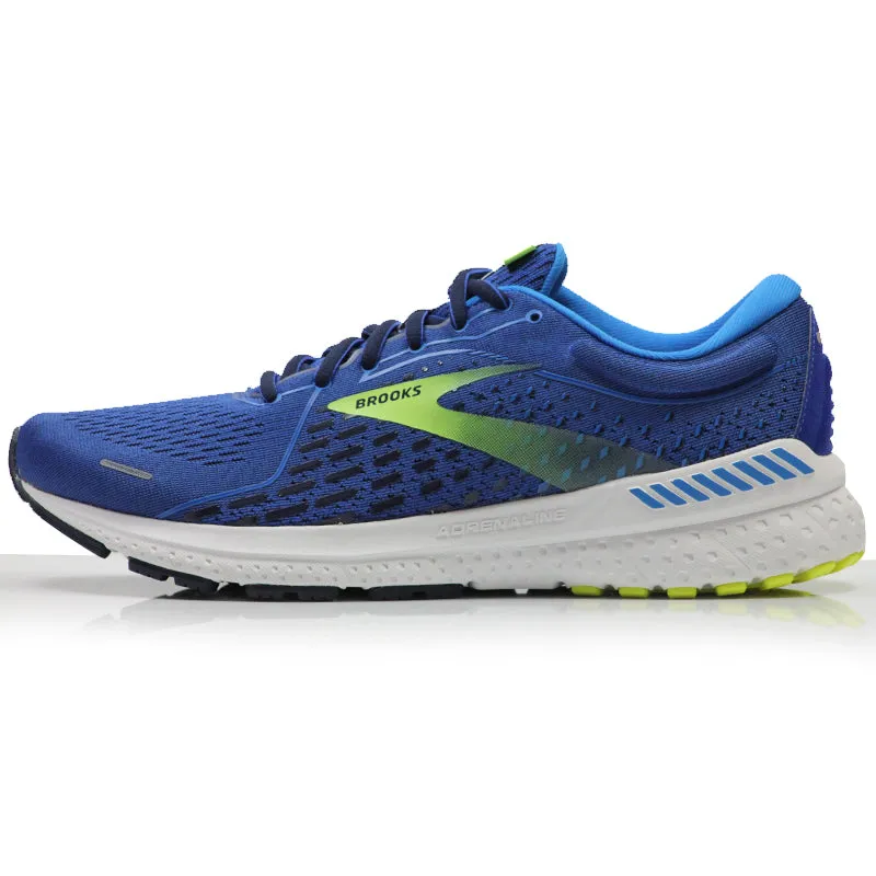 Top Trail Running Shoes Brooks Adrenaline GTS 21 Men's Running Shoe - Blue/Indigo/Nightlife