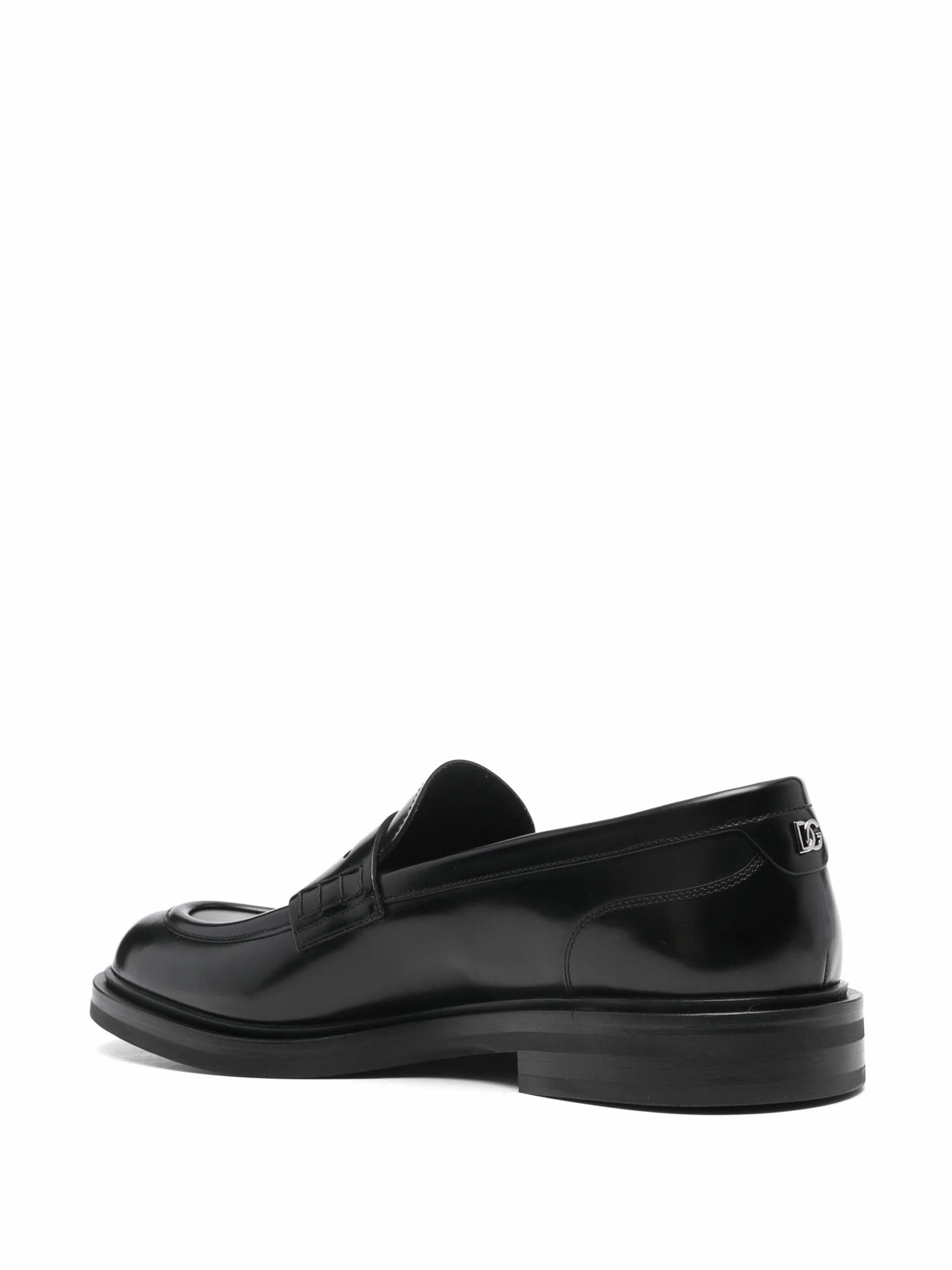 brushed leather loafers Ladies Penny Loafers