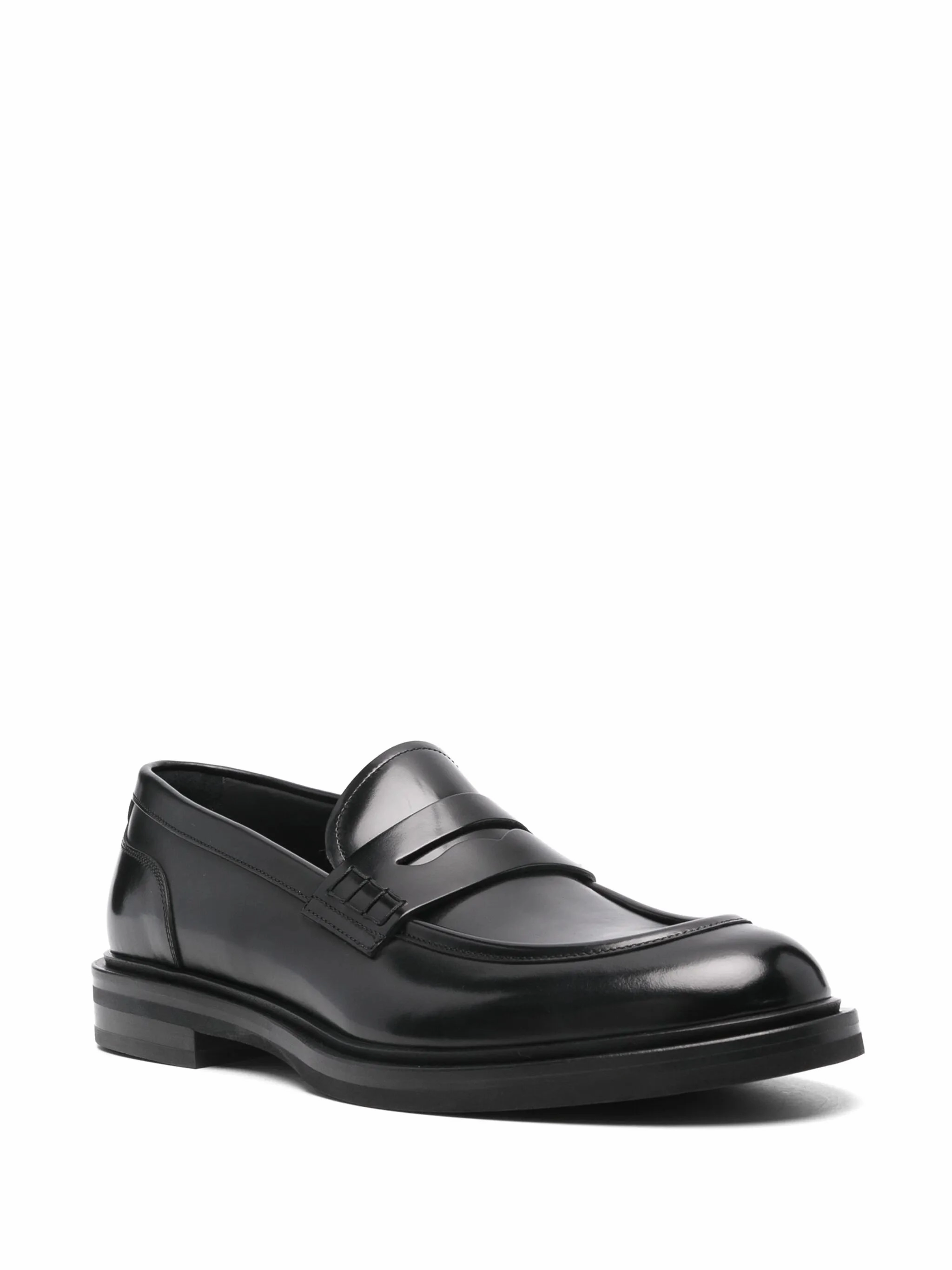 Vans Leather Loafers brushed leather loafers