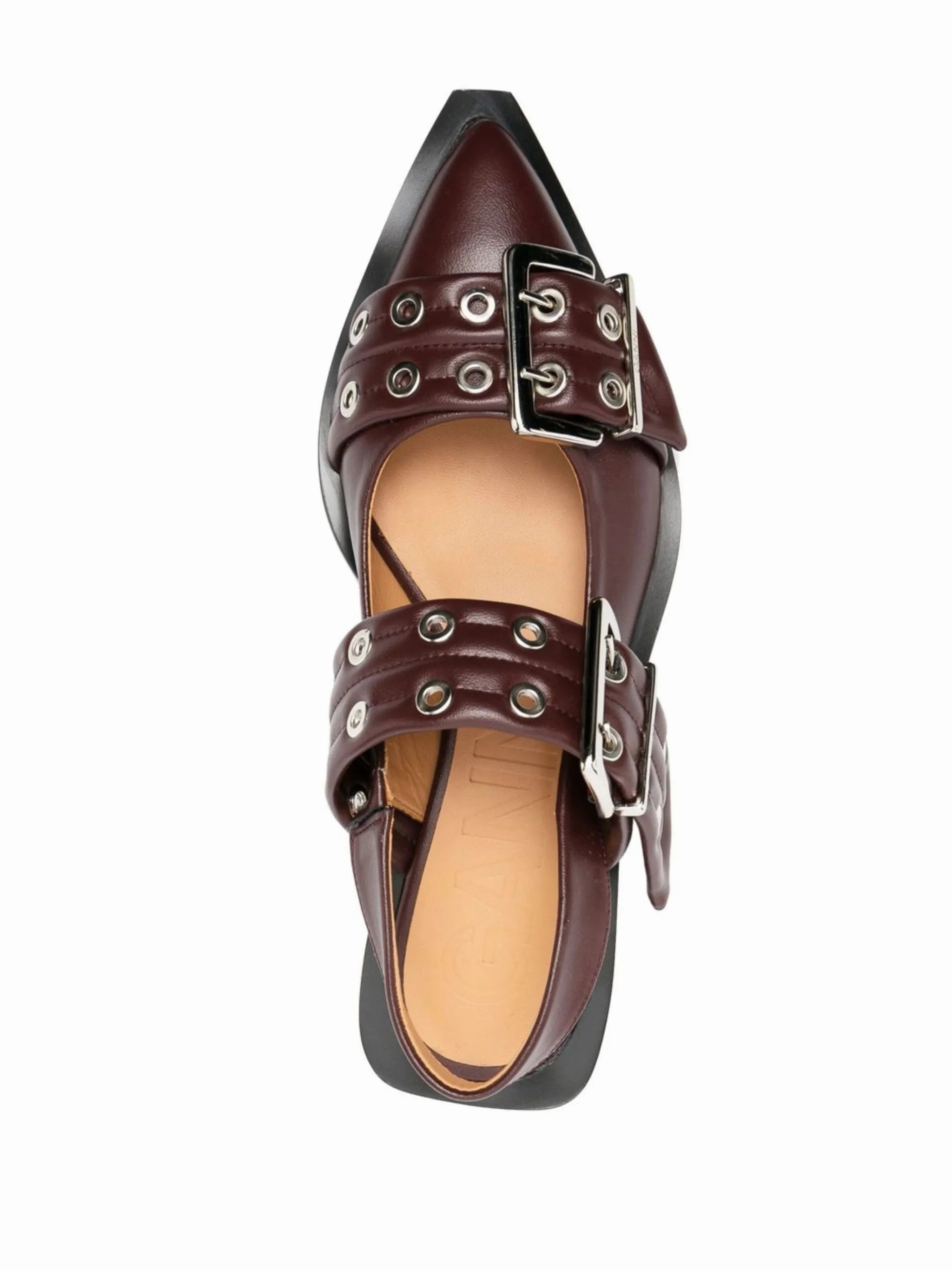 Sandals Cay Jamaica buckle-detail pointed sandals