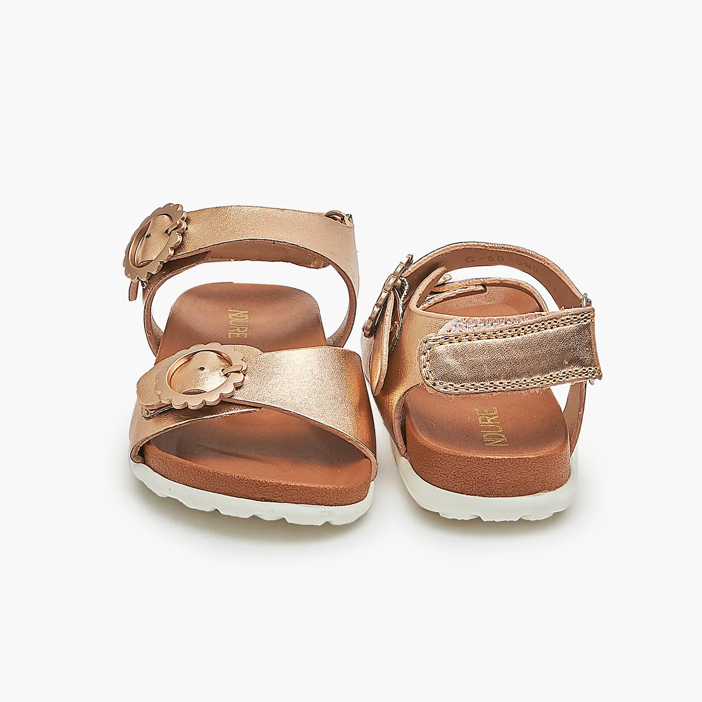 Plantar Sandals Buckled Sandals for Girls