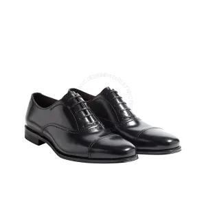 Ferragamo Seul Oxfords 1461 Crazy Horse Leather Oxford Shoes