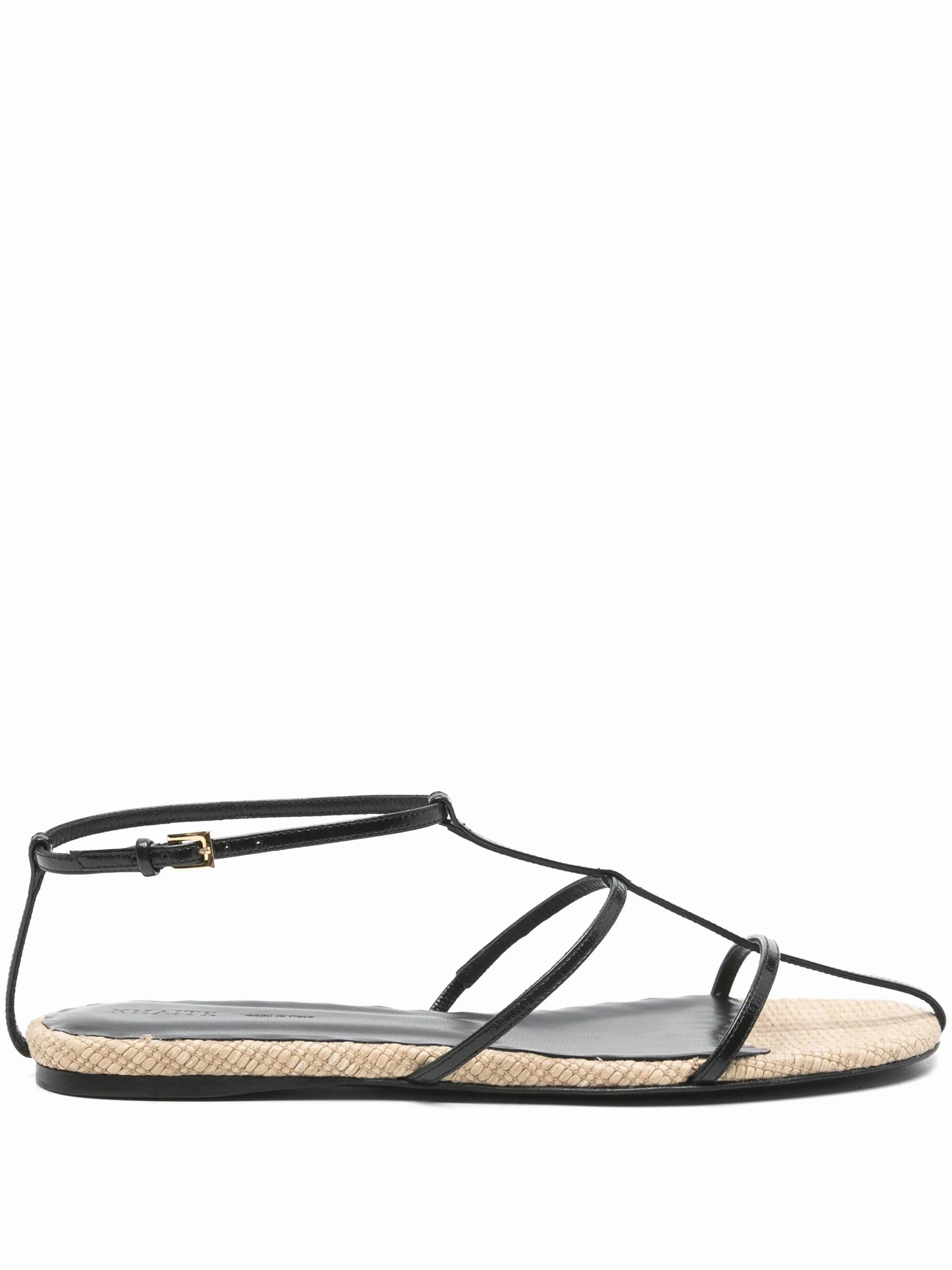 Sandals Over The Water Bungalows cage flat sandals