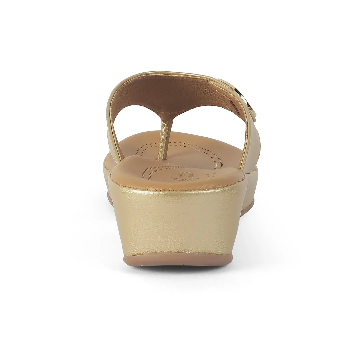 Best Active Shoes For Flat Feet Tresmode Vantaa Gold Women's Dress Platform Flats