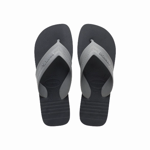 HAVAIANAS HYBRID BE - NEW GRAPHITE Baby Bear Slippers