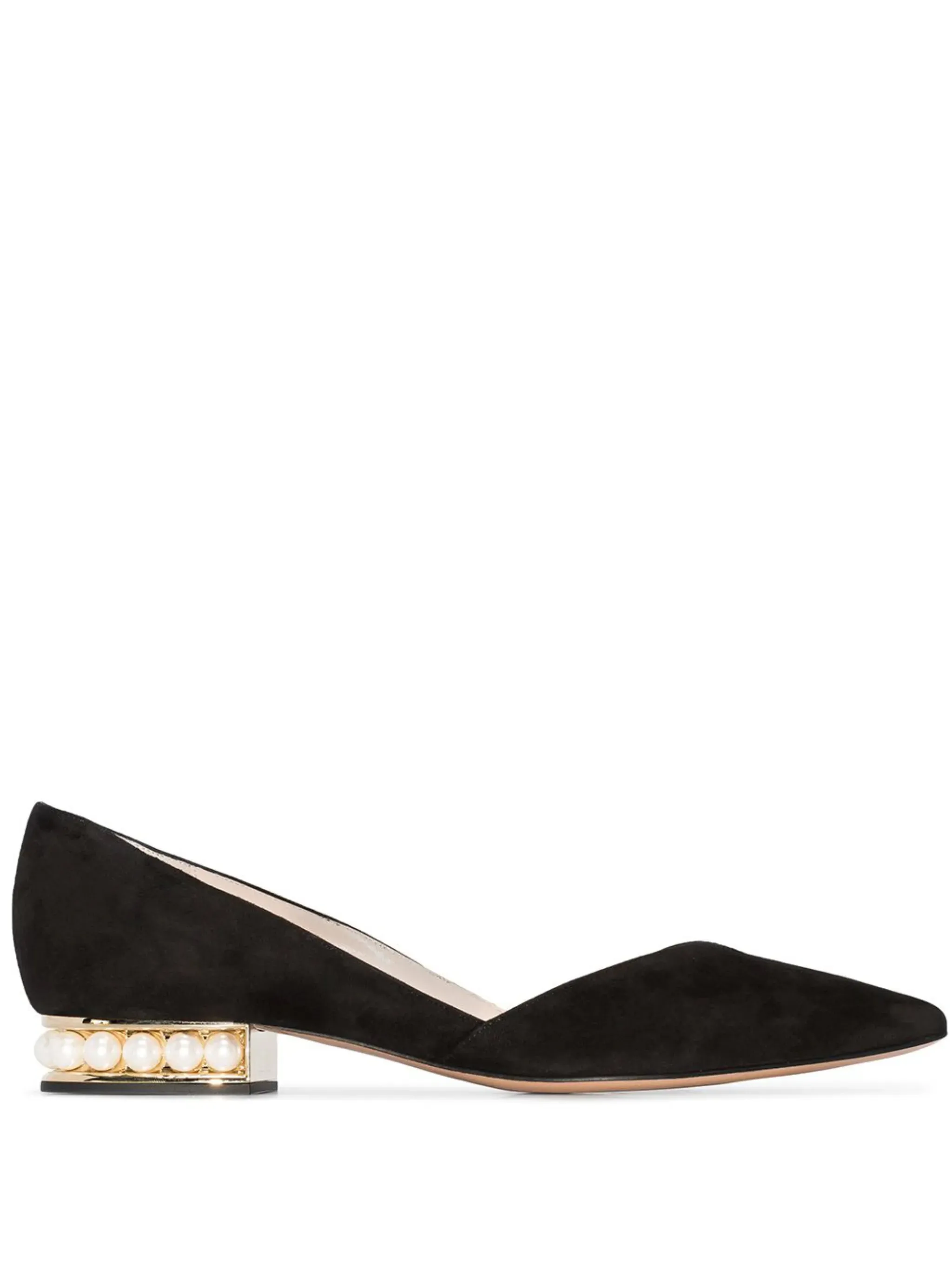 Flat Evening Shoes Wide Fit Casati D'Orsay ballerina shoes