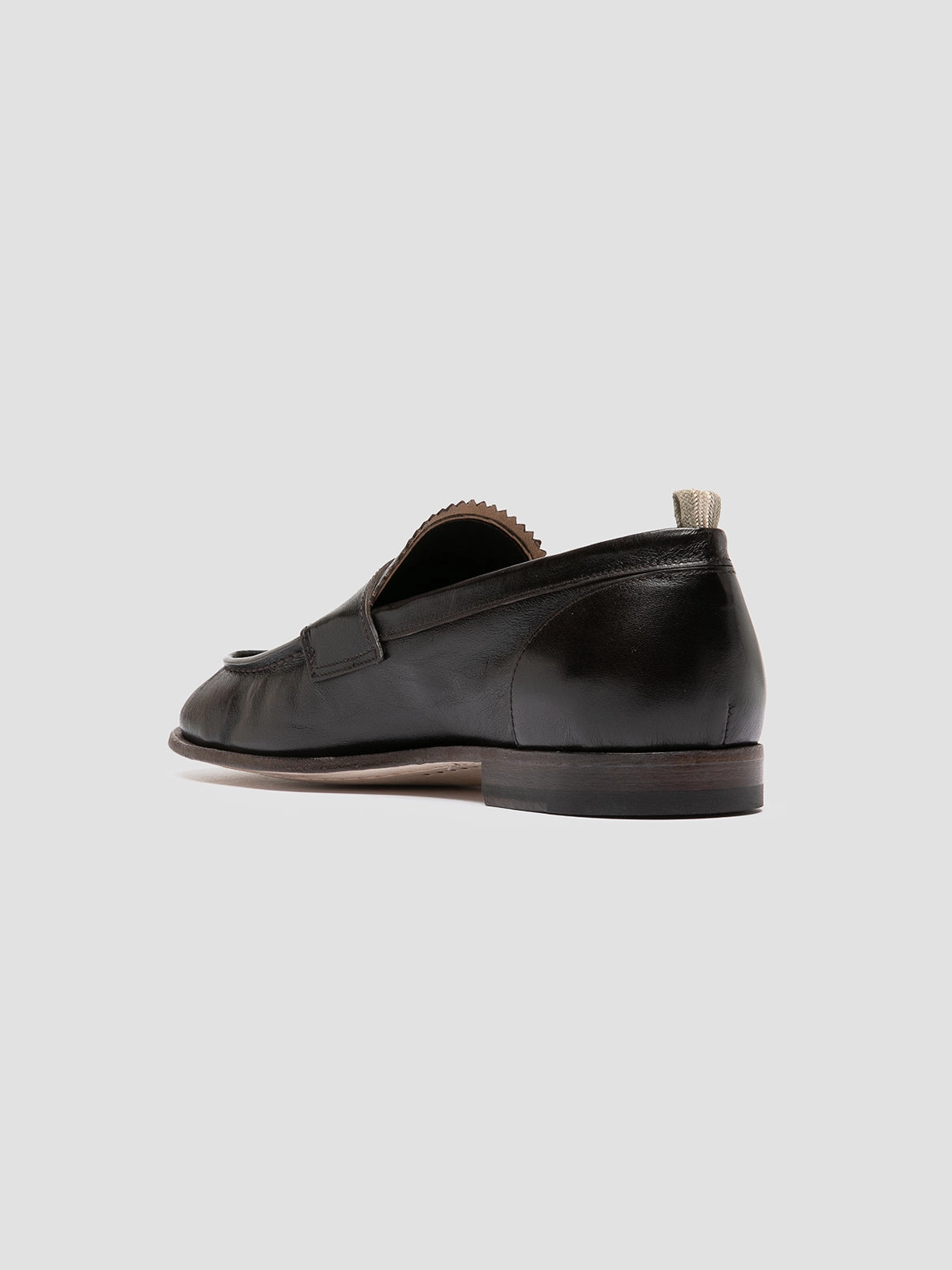 Peter Milar Loafers SOLITUDE 001 - Brown Leather Penny Loafers