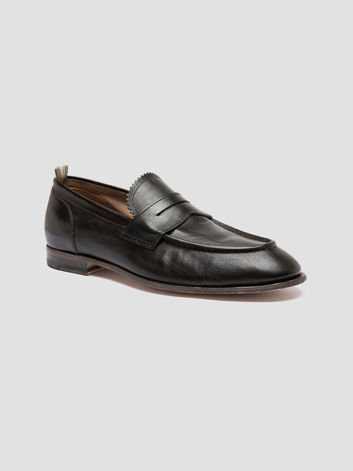 SOLITUDE 001 - Brown Leather Penny Loafers Weejuns Penny Loafers