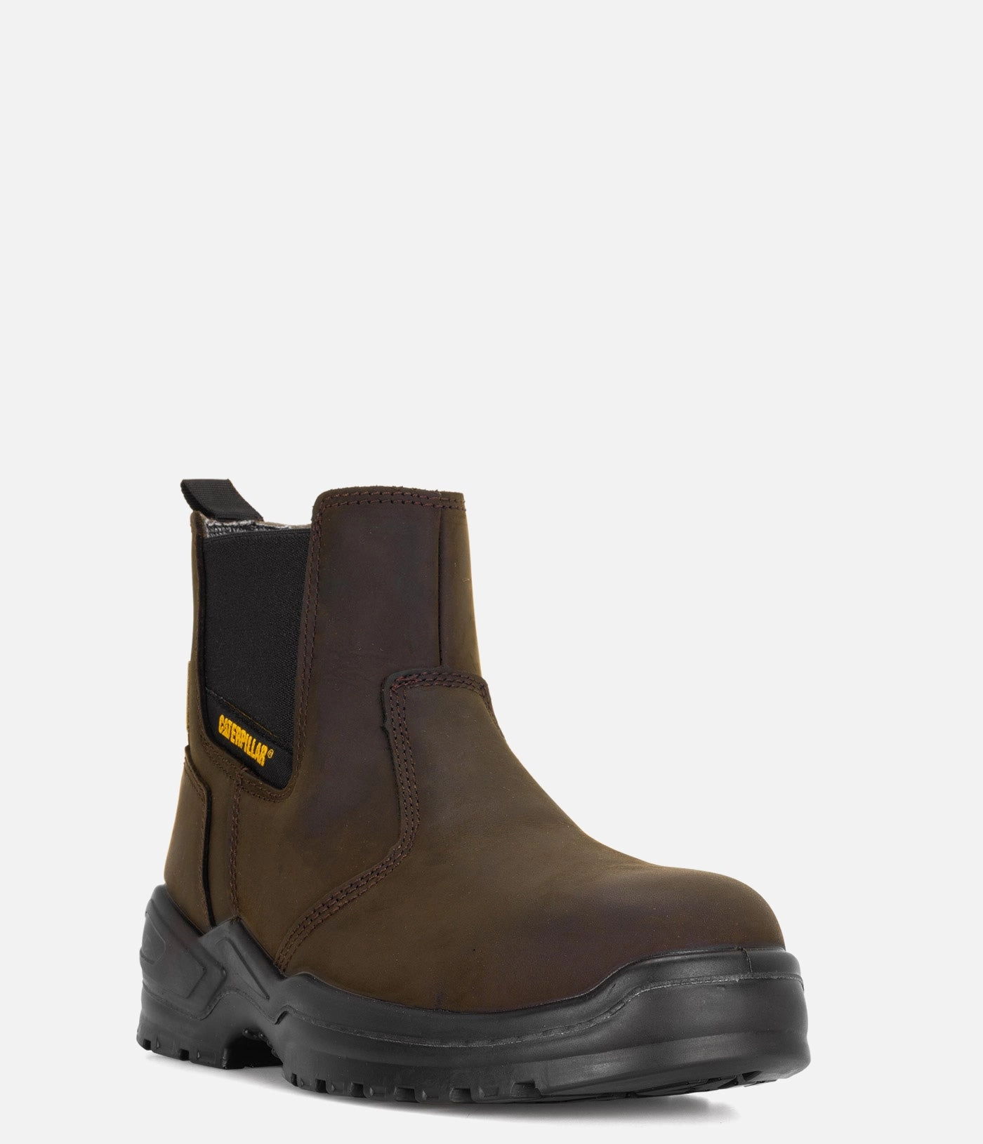 Nancy Sinatra Boots CAT Footwear Striver Chelsea Waterproof Steel Toe Work Boot - Men