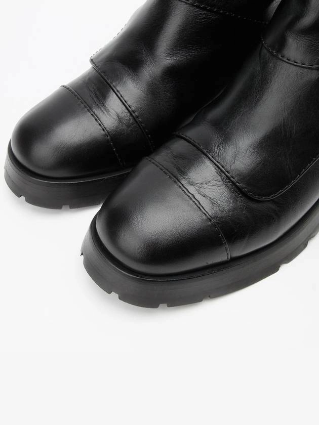 CC turn lock knitting angle boots 1148hv Chanel Boots On Sale