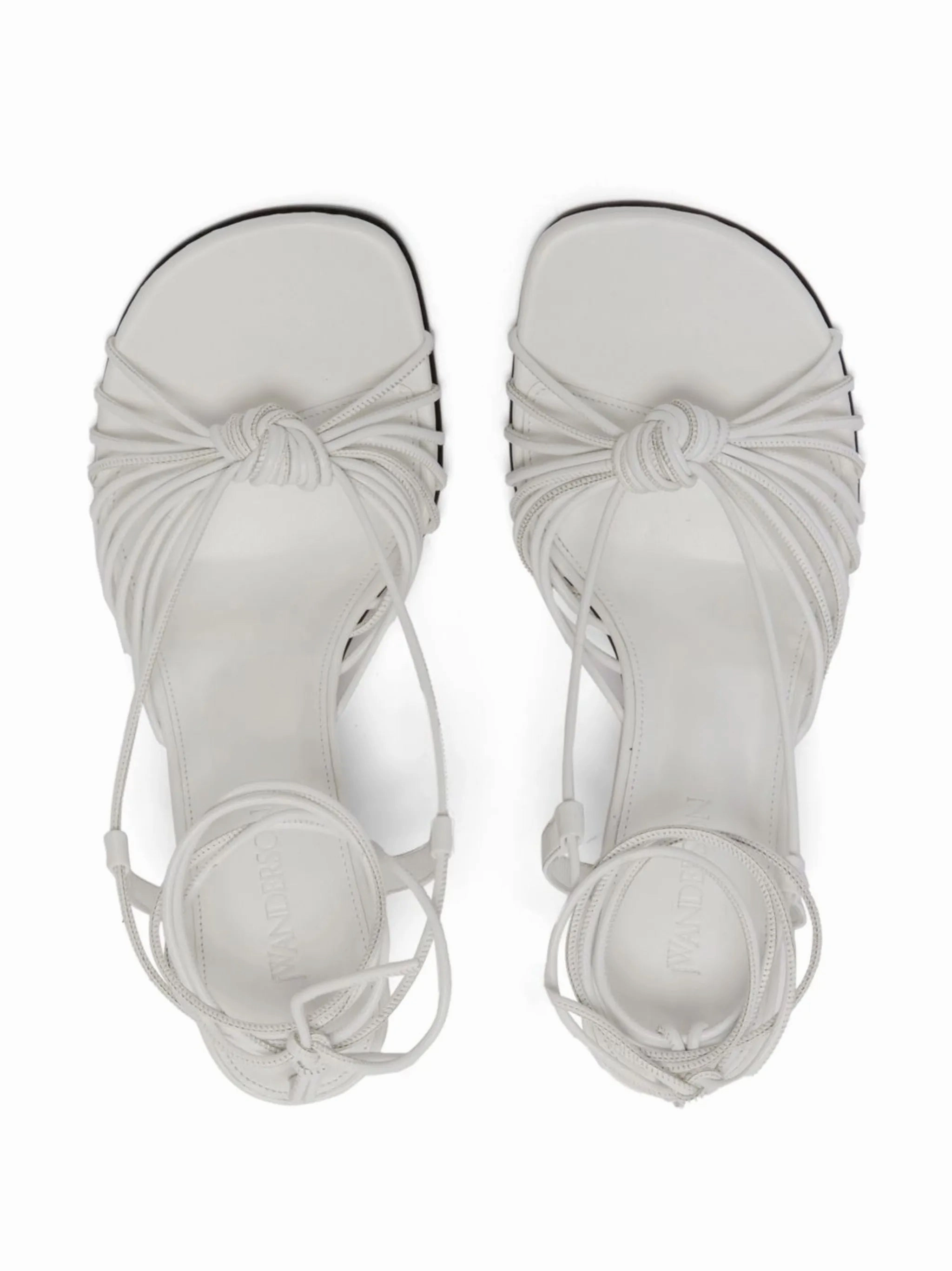 chain-heel leather sandals Giantess Sandals