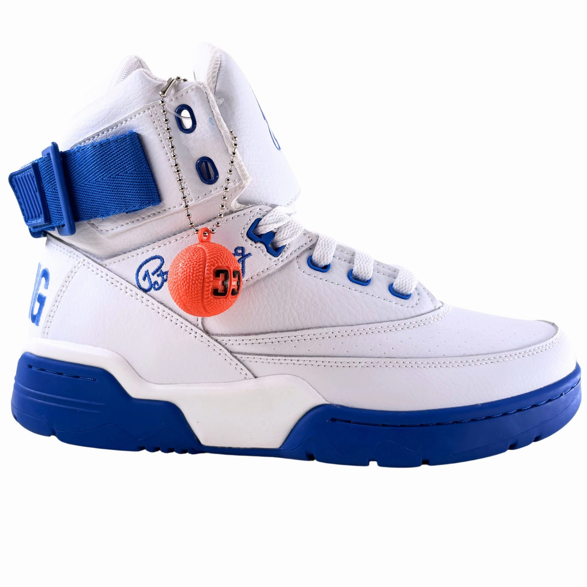 Patrick Ewing Athletics Men's 1BM00554-150 33 HI OG White Royal Basketball Shoes Rajon Rondo Basketball Shoes