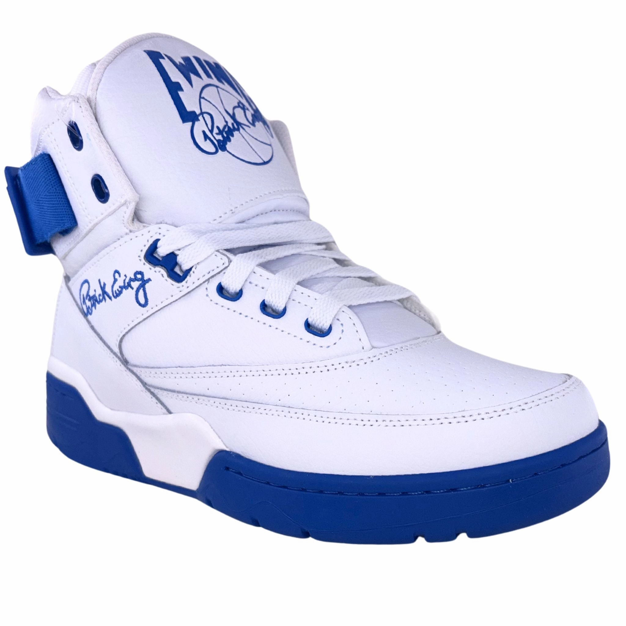 Patrick Ewing Athletics Men's 1BM00554-150 33 HI OG White Royal Basketball Shoes Cool Best Basketball Shoes