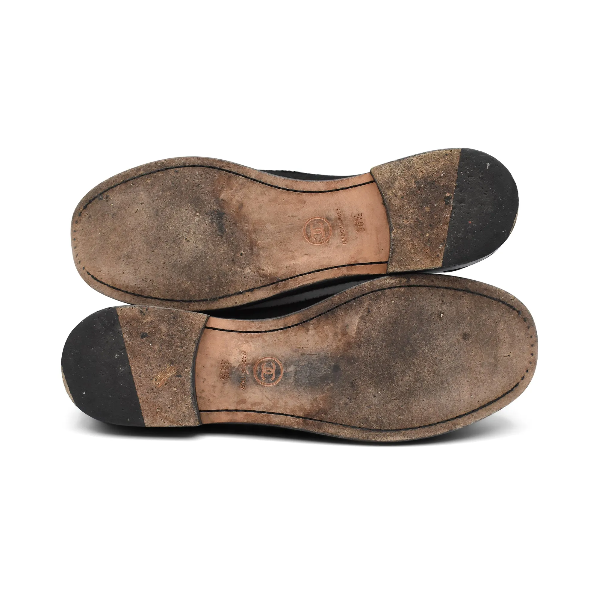 Chanel Loafers - Women's 38.5 Tongue Pads For Loafers