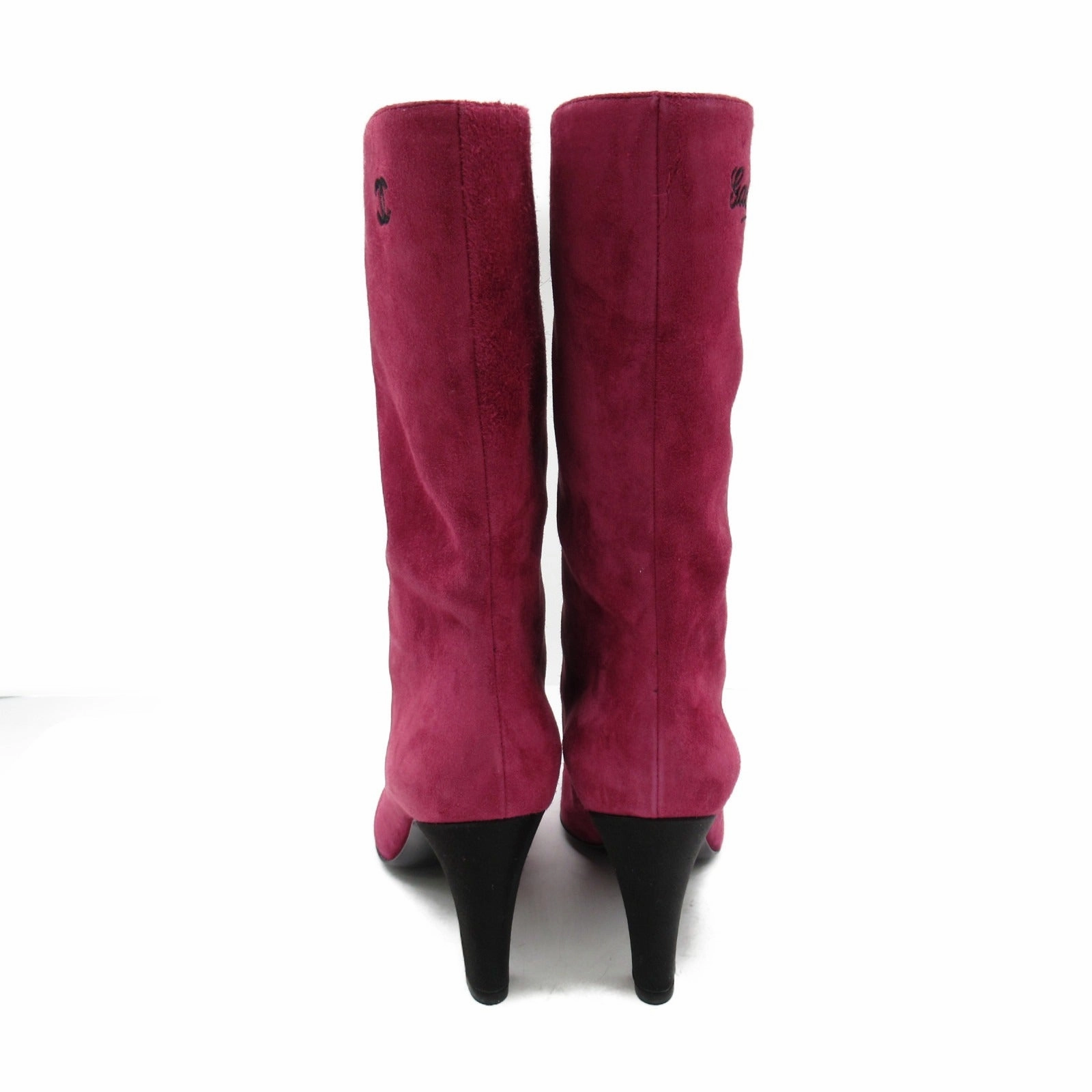 Pink Frye Boots Chanel Suede Boots Pink for Women