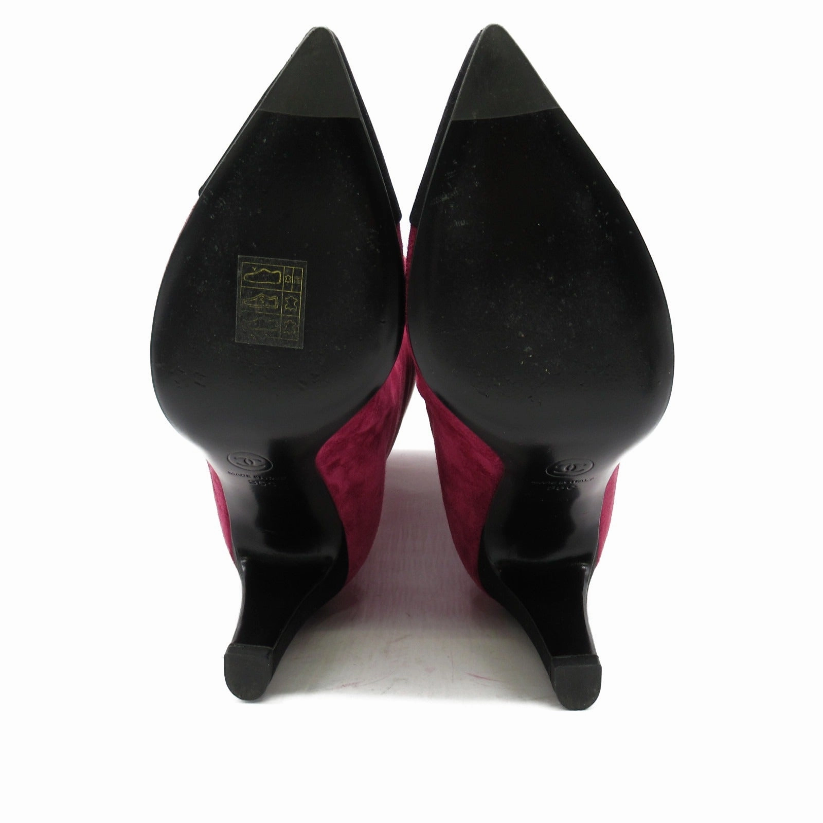 Chanel Suede Boots Pink for Women Vikto Boots