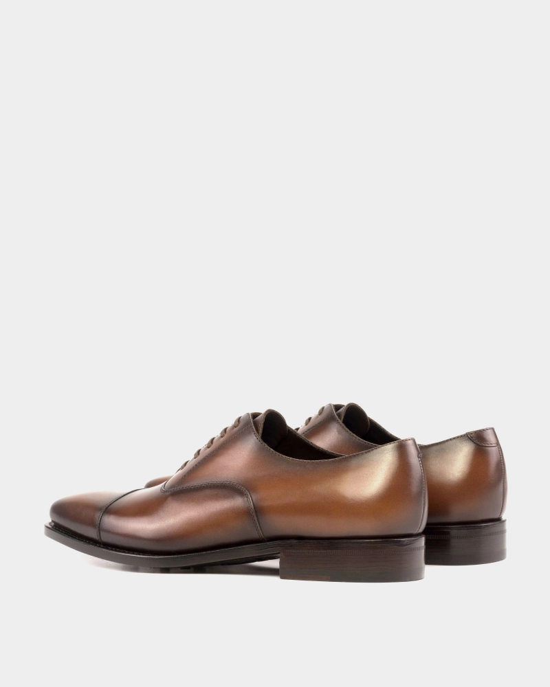 Outlet - Brown Cap Toe Oxford Oxfords Size 10