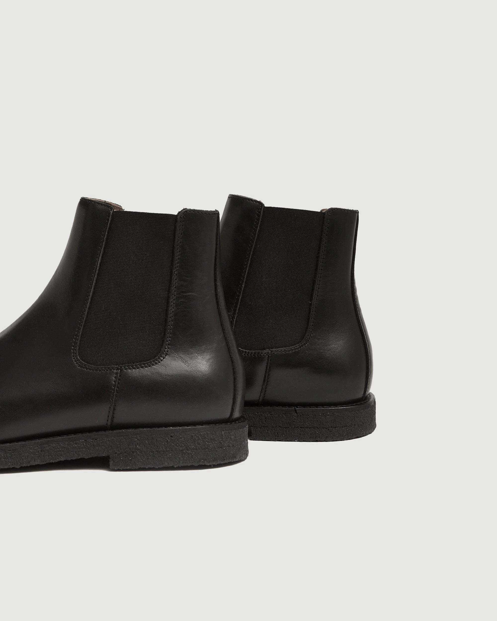 Paris Boots Chelsea Boot | Black Leather