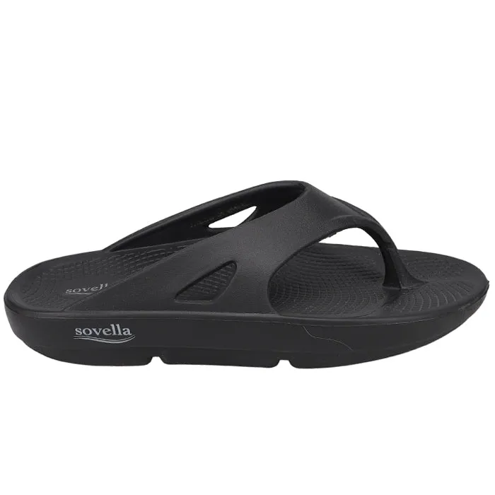 2025 Sandals Sovella Men's PF Thong Black