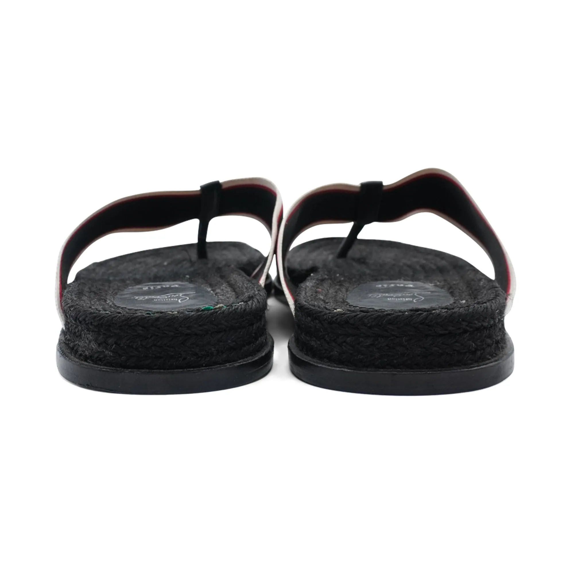 Christian Louboutin 'Coolraoul' Sandals - Men's 45 White Beach Sandals