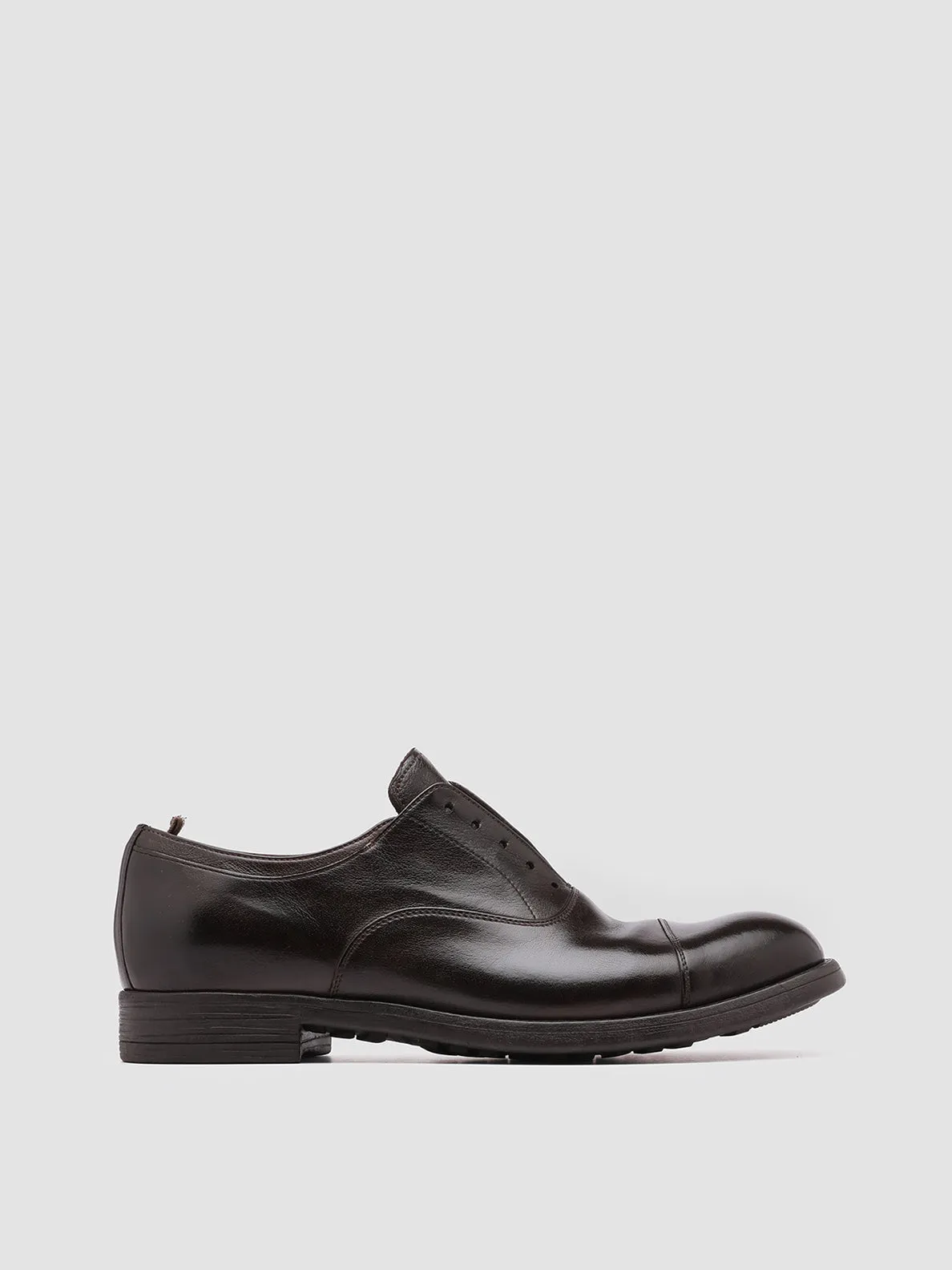 CHRONICLE 003 - Dark Brown Leather Oxford Shoes Oxford Shoe