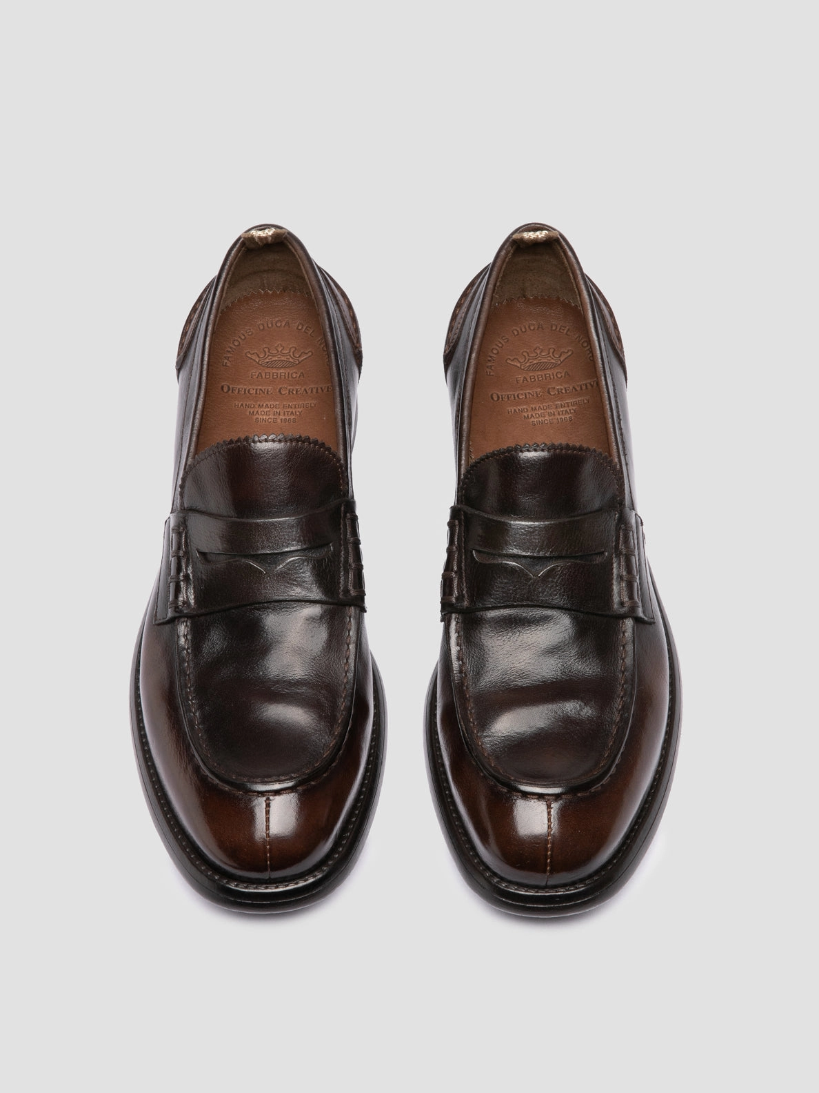 Sincerely Jules Loafers CHRONICLE 056 - Brown Leather Penny Loafer