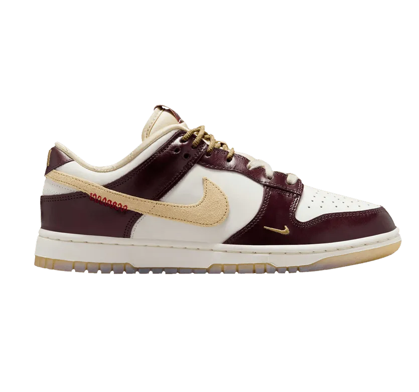 Basketball Shoes Nike High Top Nike Women's Dunk Low Lx Shoes - Burgundy Crush / Sail / Team Gold / Dark Red