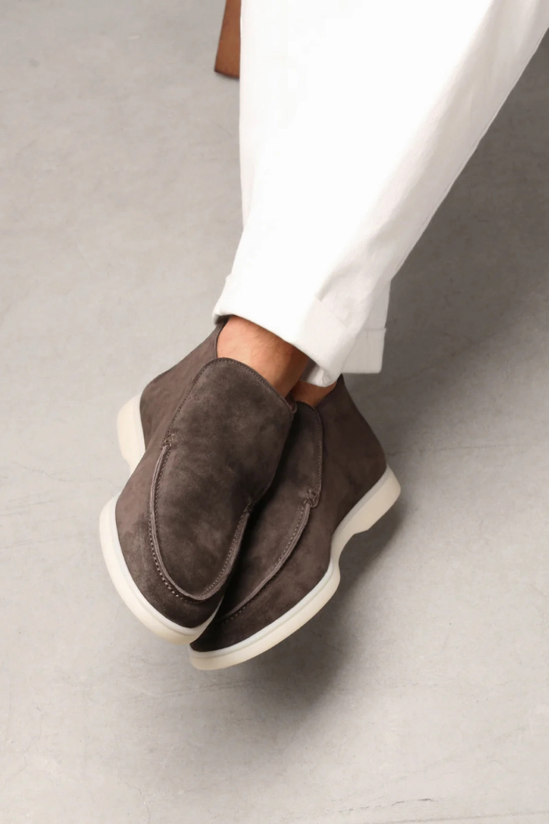 Thigh Heel Boots City Loafer