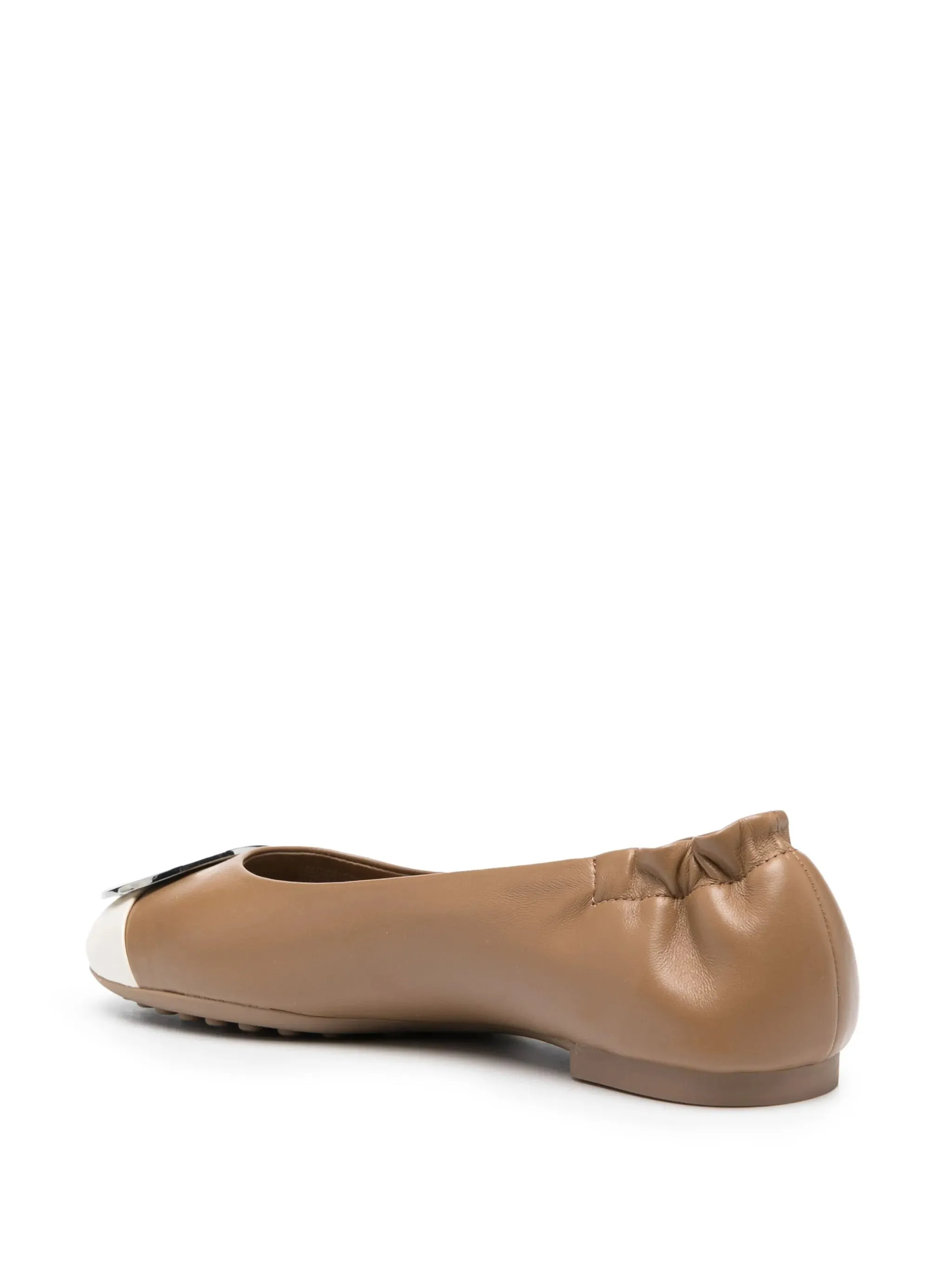 Claire cap-toe ballerina shoes Flat Shoes Special Occasions