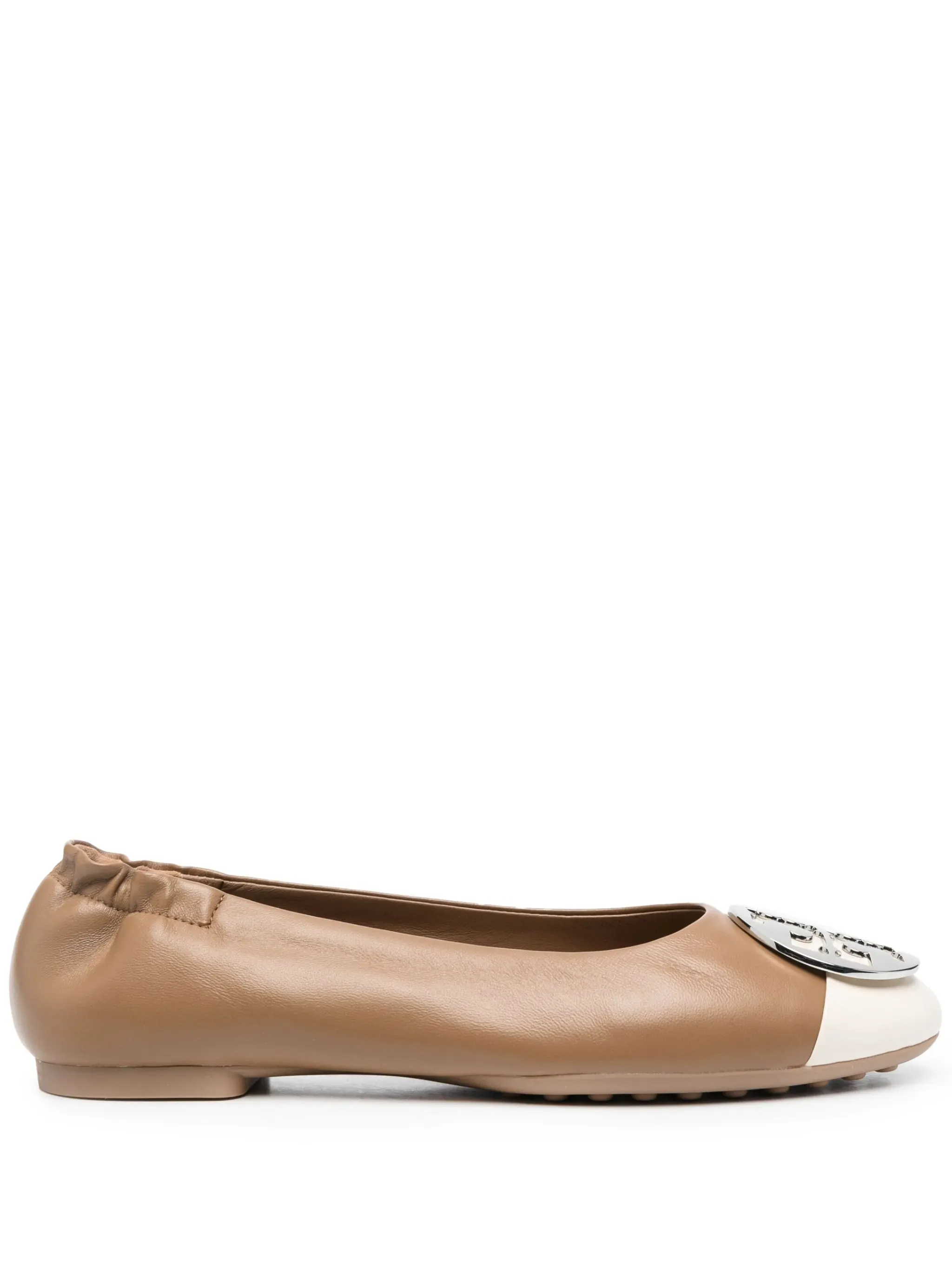 Claire cap-toe ballerina shoes Flat Shoes On Sale