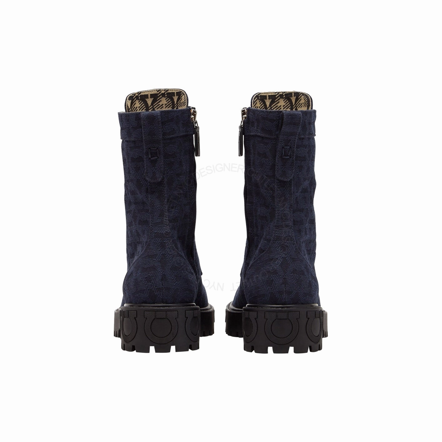 Guinea Boots Straps Ferragamo Chopper Women Boots