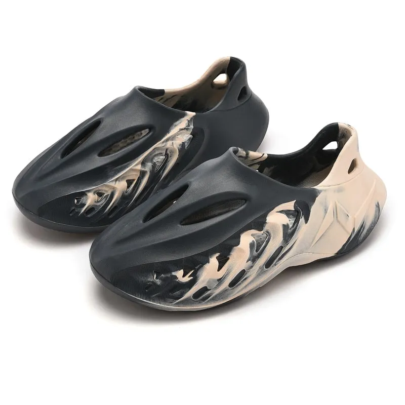 Hot Sale Brand Clogs Men Sandals Casual Shoes EVA Lightweight Men's Slippers Colorful Shoes for Summer Beach Zapatos Hombre Mystique Sandals